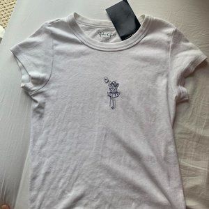 Brandy Melville Women's White Tshirts